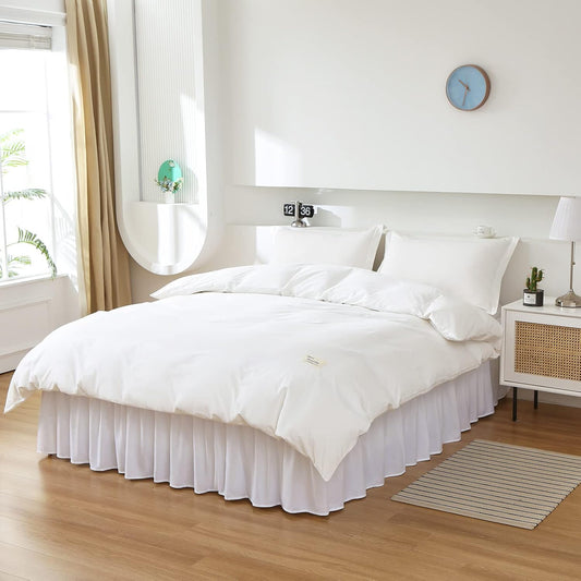 Fashionable Double Elastic Bed Skirt