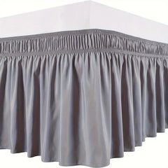 Fashionable Double Elastic Bed Skirt