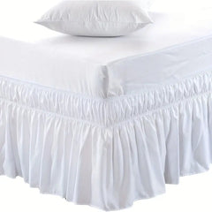Fashionable Double Elastic Bed Skirt