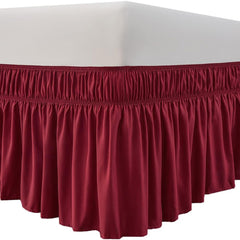 Fashionable Double Elastic Bed Skirt