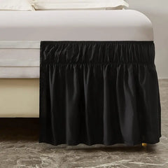 Fashionable Double Elastic Bed Skirt