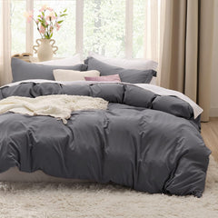 Double elastic bed skirt with 15 inch drop and elegant ruffle design