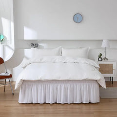 Fashionable Double Elastic Bed Skirt