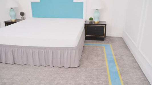 Fashionable Double Elastic Bed Skirt